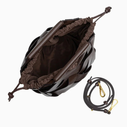 Bolso De Mano Con Estructura Tressada Y Asa Rígida Para Uso Diario | Ideal Para Salidas
