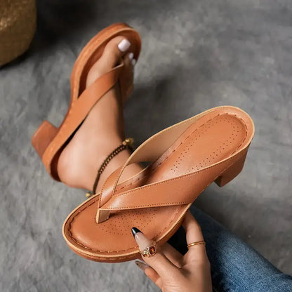 Sandalias De Tacón Abierto Para Mujer | Ideal Para Uso Diario Y Temporada Cálida