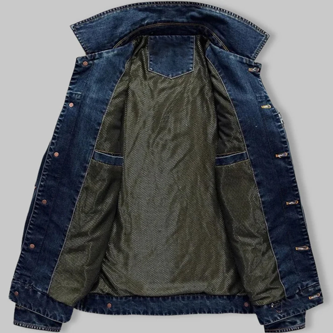 Chaqueta Para Hombre De Corte Estructurado Con Bolsillos Funcionales | Ideal Para Uso Diario Y Contextos Profesionales