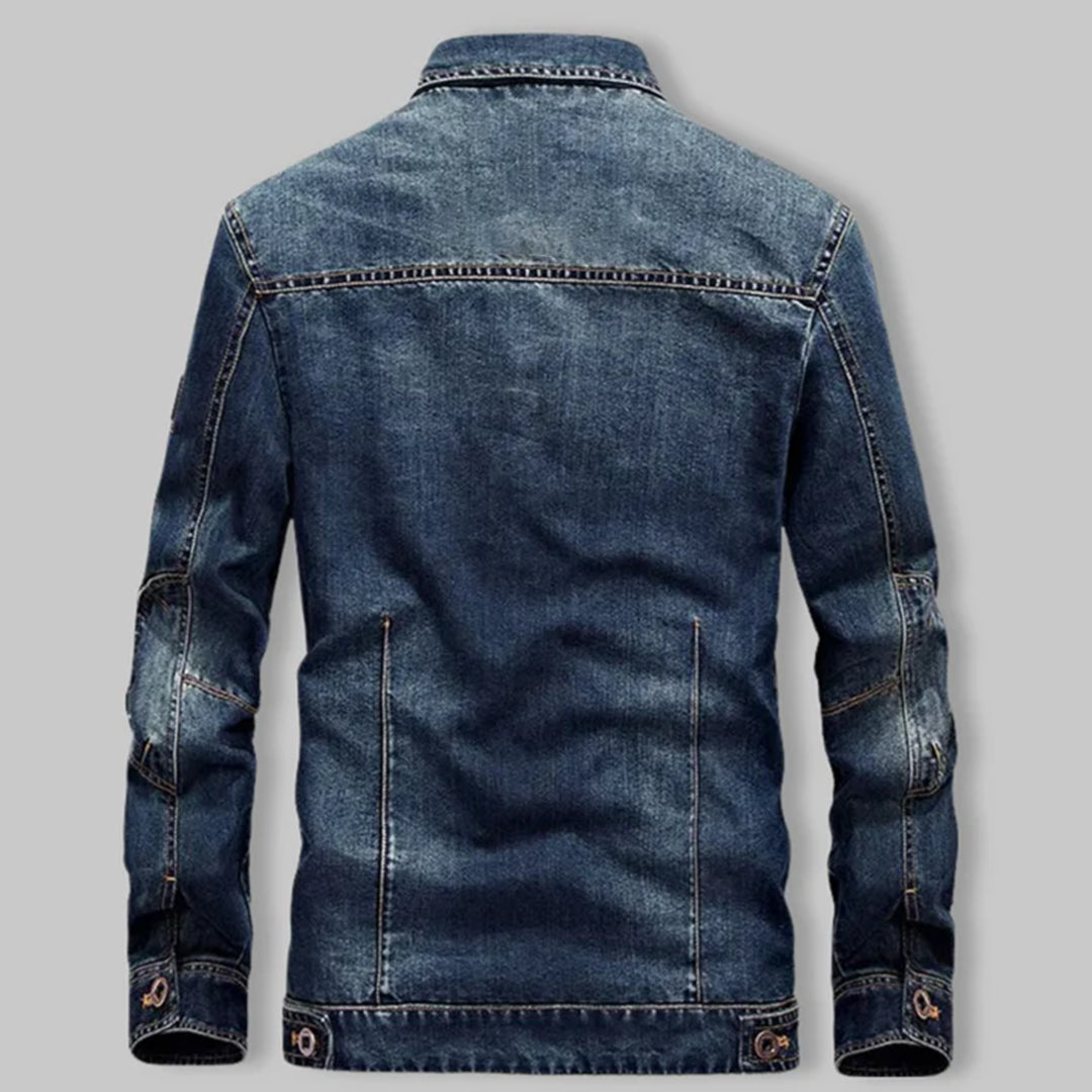 Chaqueta Para Hombre De Corte Estructurado Con Bolsillos Funcionales | Ideal Para Uso Diario Y Contextos Profesionales