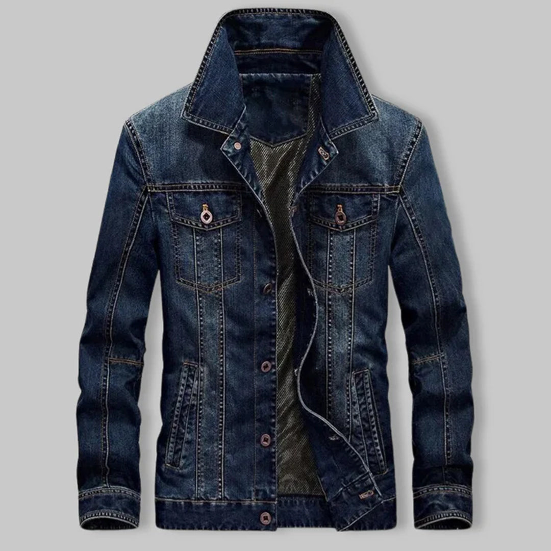 Chaqueta Para Hombre De Corte Estructurado Con Bolsillos Funcionales | Ideal Para Uso Diario Y Contextos Profesionales