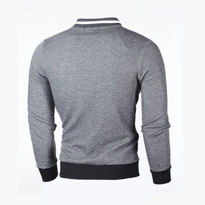 Chaqueta Acolchada Slim Fit Con Cremallera Frontal Para Hombre | Ideal Para Entretiempo Y Uso Diario