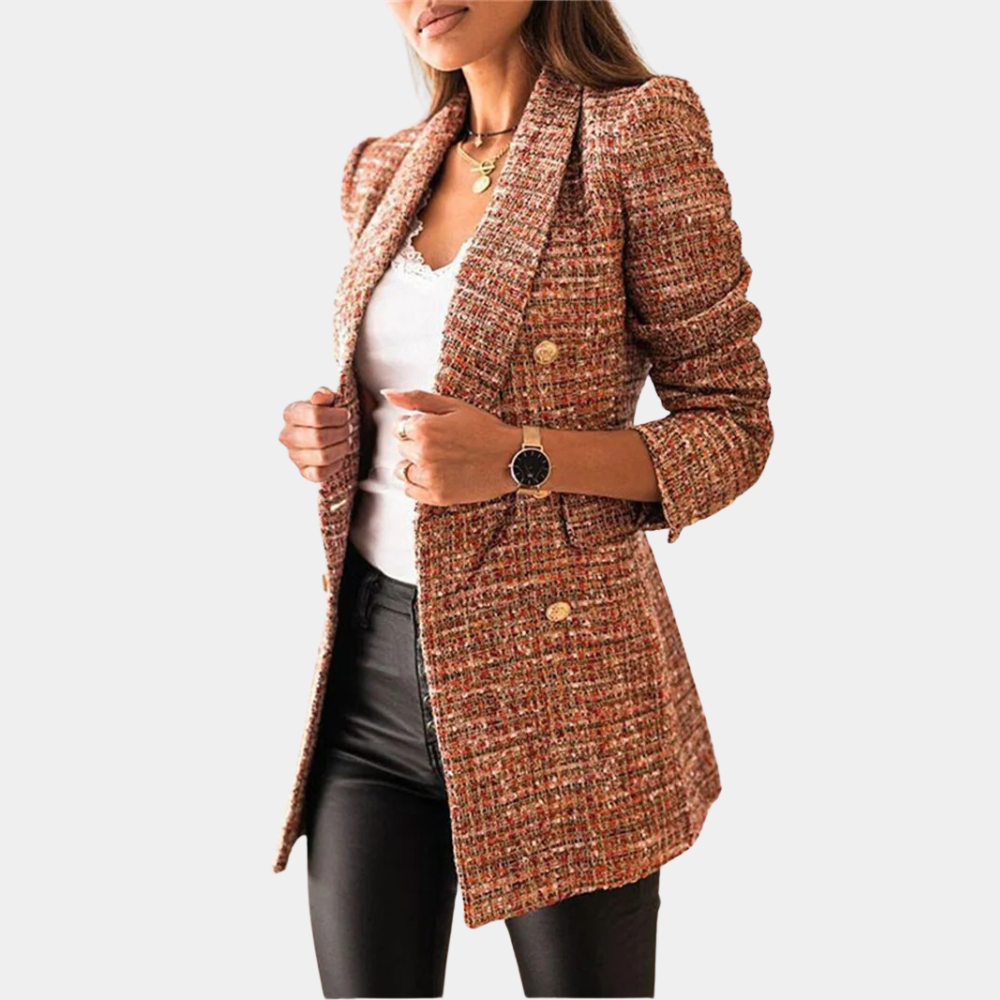 Blazer con Corte Ajustado para Mujer | Ideal para Uso Diario y Profesional