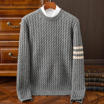 Jersey De Hombre Con Mangas Con Motivo | Ideal Para Uso Diario Informal Y Profesional