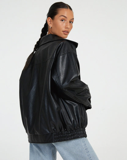 Chaqueta Oversize con Corte Amplio para Mujer | Ideal para Uso Diario