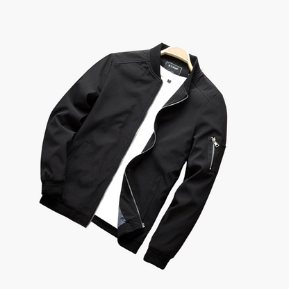 Chaqueta Bomber Con Bolsillos Con Cremallera Para Hombre | Ideal Para Uso Diario Y Urbano
