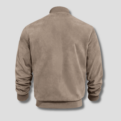 Chaqueta Bomber con Cierre de Cremallera para Adultos | Ideal para Períodos de Entretiempo