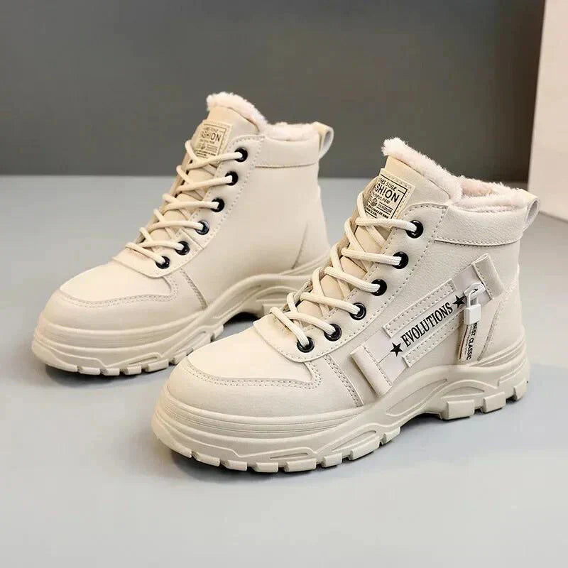 Botas De Invierno Con Diseño Cerrado Para Mujeres | Ideal Para Temporada De Invierno