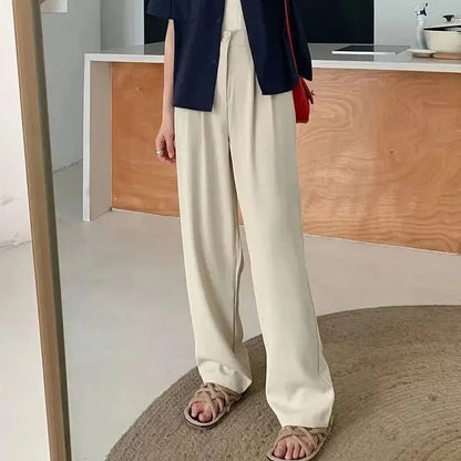 Pantalón De Talle Alto Con Piernas Acampanadas Para Mujer | Ideal Para Uso Diario Y Ocasiones