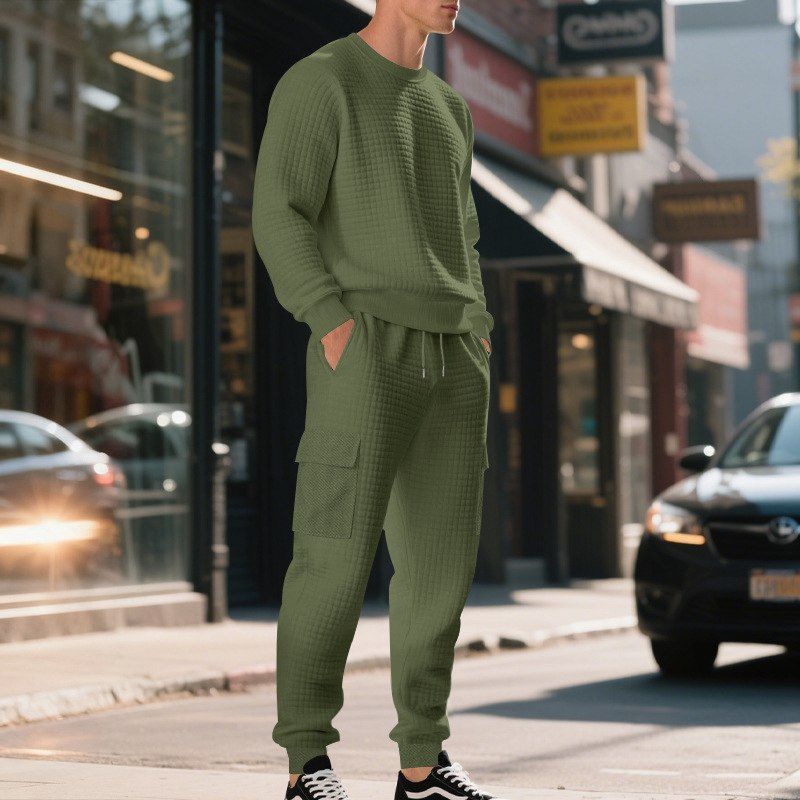 Conjunto Dos Piezas Para Hombre Con Sudadera Y Pantalón | Ideal Para Uso Diario