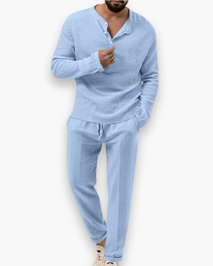 Conjunto Para Hombre Con Corte Suelto | Ideal Para Días Cálidos