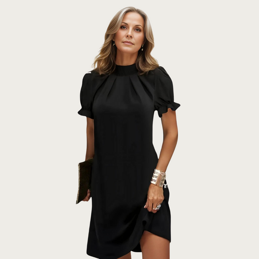 Vestido Midi Bodycon con Mangas Voluminosas Para Mujer | Ideal Para Eventos y Salidas Nocturnas