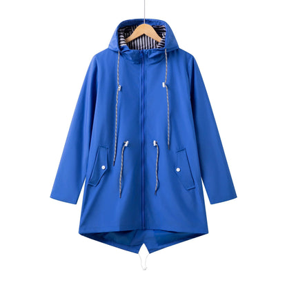Chaqueta Casual Con Capucha Y Cierre De Cremallera Para Mujer | Ideal Para Uso Diario