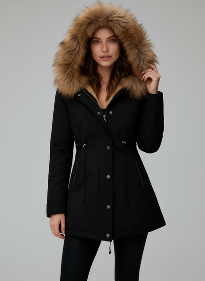 Abrigo De Invierno Con Diseño Recto Para Mujer | Ideal Para Temporada Fría