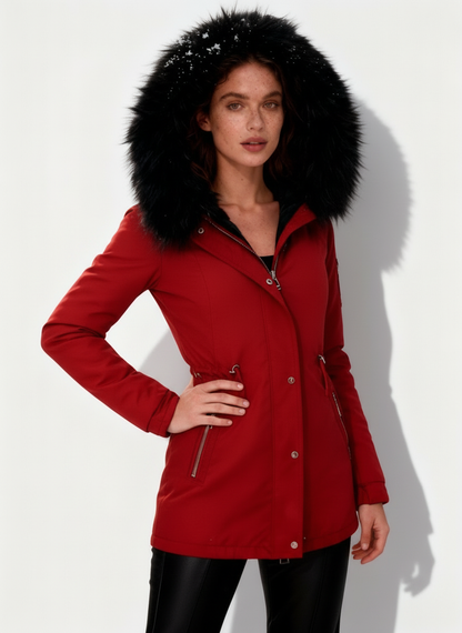 Abrigo De Invierno Con Diseño Recto Para Mujer | Ideal Para Temporada Fría