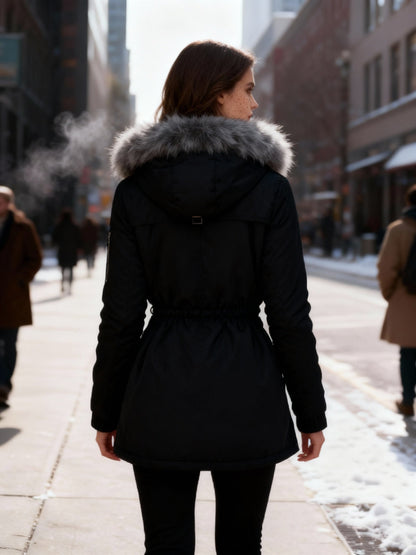 Abrigo De Invierno Con Corte Regular Para Mujer | Ideal Para Temporada Fría