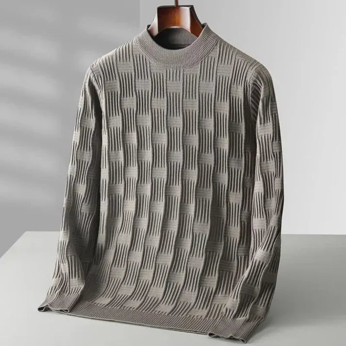 Jersey De Punto De Manga Larga Para Hombre | Ideal Para Uso Diario Y Contextos Semi-Formales