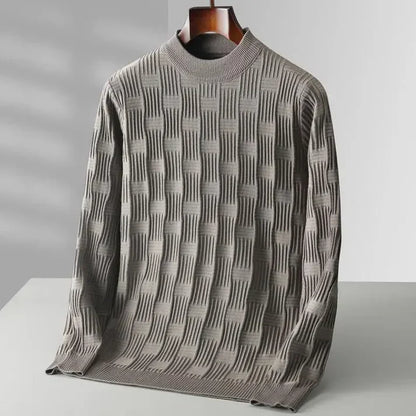 Jersey De Punto De Manga Larga Para Hombre | Ideal Para Uso Diario Y Contextos Semi-Formales