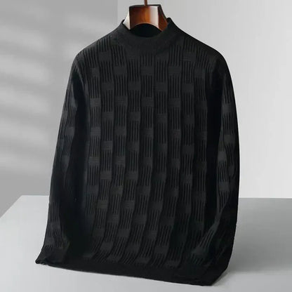 Jersey De Punto De Manga Larga Para Hombre | Ideal Para Uso Diario Y Contextos Semi-Formales