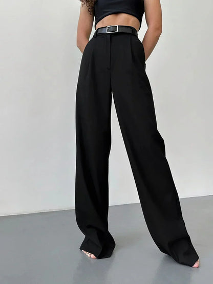 Pantalón Amplio de Corte Cómodo para Mujer | Ideal para Oficina o Salidas Informales