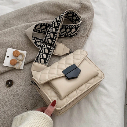 Bolso de Mano Compacto con Varias Bolsas Interiores para Mujer | Ideal para Uso Diario