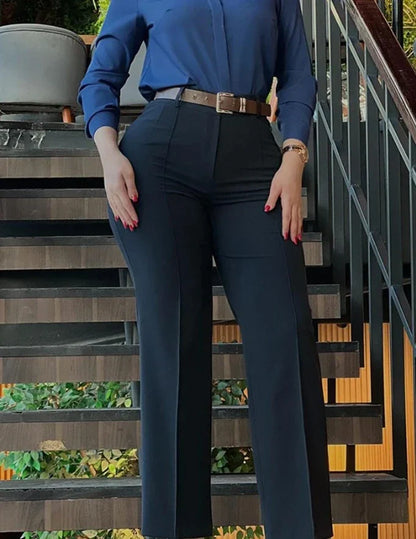 Pantalón Palazzo de Corte Amplio para Mujer | Ideal para Uso Diario o Salidas