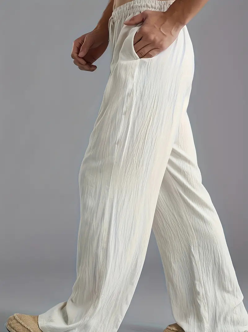 Pantalón Informal Con Corte Recto Para Adultos | Ideal Para Uso Diario O De Ocio