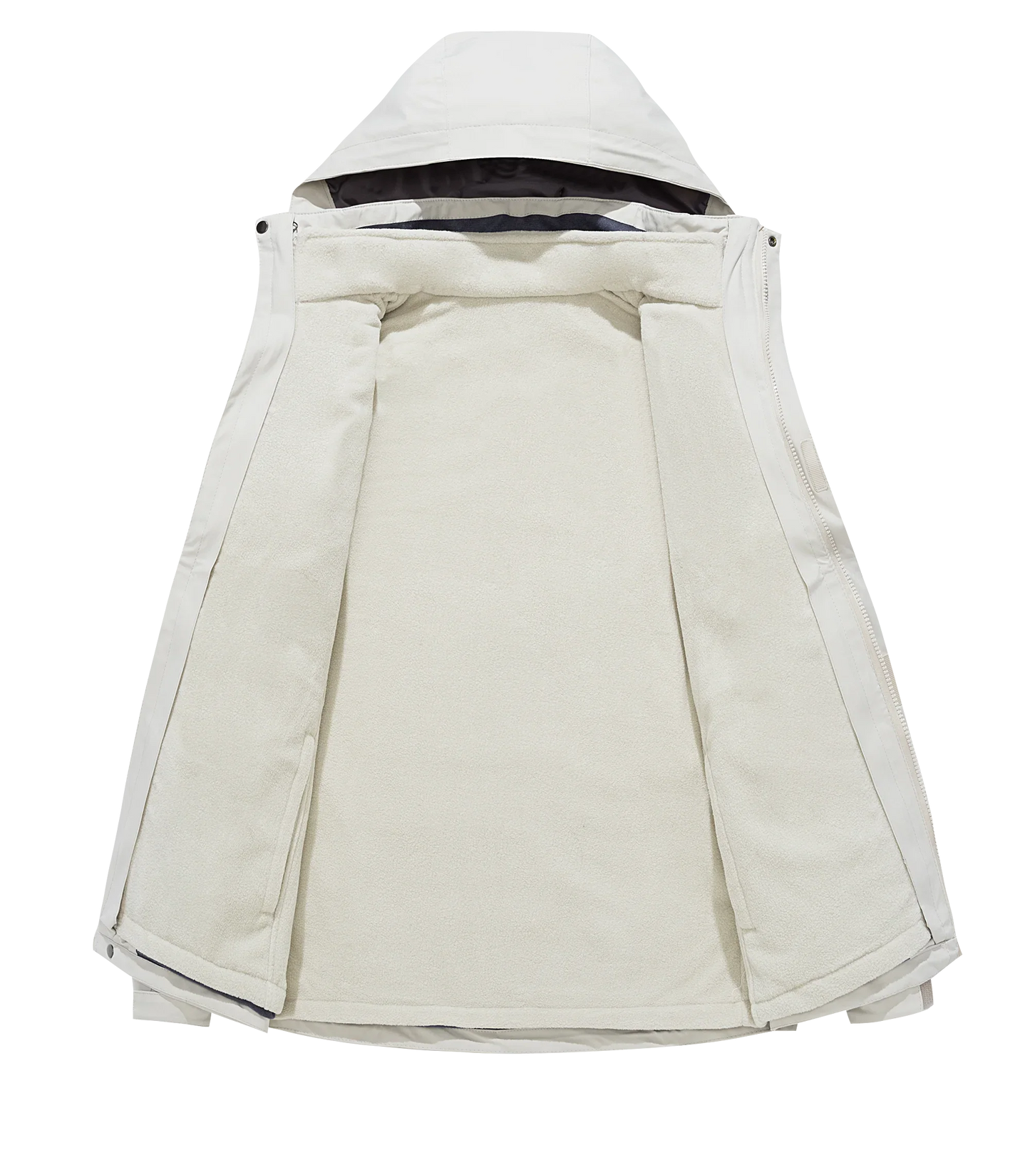 Chaqueta 3 en 1 con Capa Interior Extraíble y Capucha Ajustable para Mujer | Ideal para Varias Estaciones