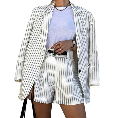 Conjunto De Blazer Y Short Coordinado Para Adultos | Ideal Para Usos Diarios Y Versátiles