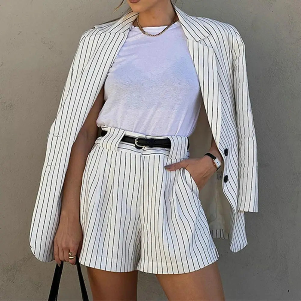 Conjunto De Blazer Y Short Coordinado Para Adultos | Ideal Para Usos Diarios Y Versátiles