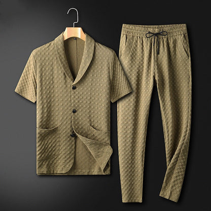 Conjunto De Ropa Dos Piezas Con Top Y Pantalón Para Hombre | Ideal Para Verano