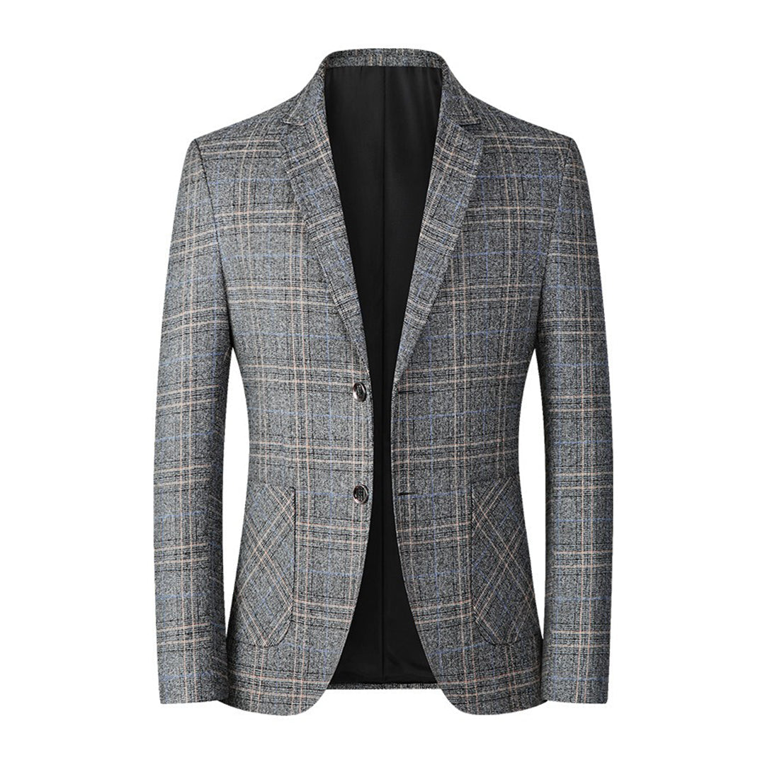 Blazer De Corte Ajustado Con Bolsillos Funcionales Para Adultos | Ideal Para Uso Diario U Ocasional