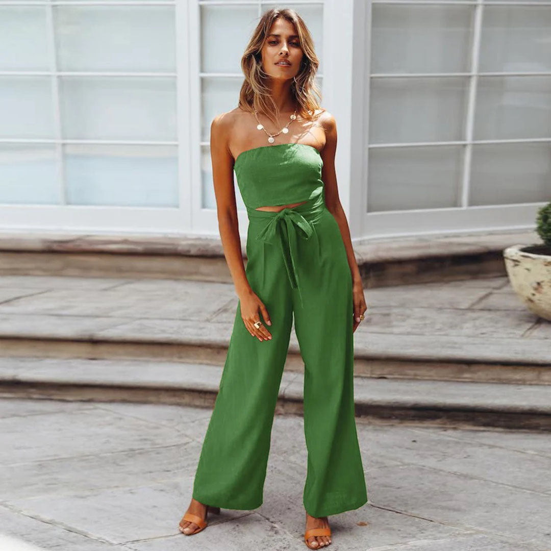 Mono Bandeau Con Detalles De Tiras Para Mujer | Ideal Para Eventos Y Salidas Nocturnas