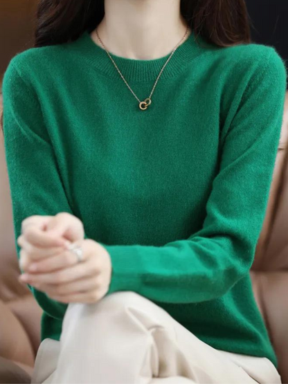 Jersey Tipo Pullover Con Mangas Largas Para Mujer | Ideal Para Invierno
