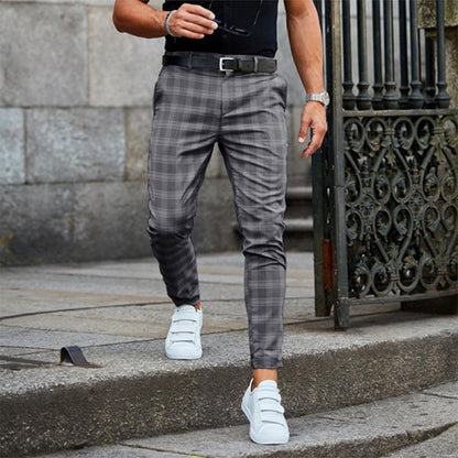Chino Slim Fit con Bolsillos Laterales y Traseros para Hombre | Ideal para Contextos Profesionales e Informales