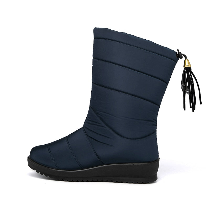 Botas Altas con Forro Interior y Suela Perfilada para Mujer | Ideal para Temporada de Invierno