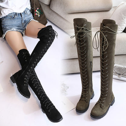 Botas Altas con Plataforma para Mujer | Ideal para Otoño e Invierno