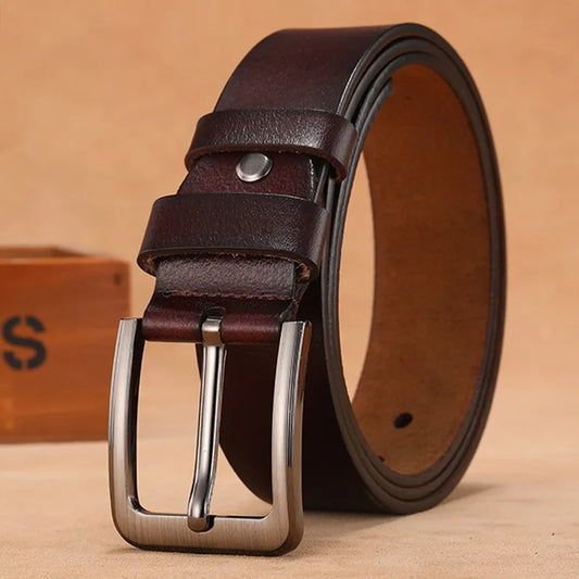 Cinturón de Talla Grande con Hebilla Larga para Hombres | Ideal para Uso Diario y Formal