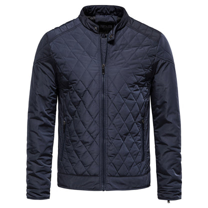 Chaqueta Con Cuello Alto Y Cierre De Cremallera Para Hombre | Ideal Para Uso Diario
