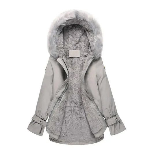 Chaqueta De Invierno Con Diseño Funcional Para Mujer | Ideal Para Días Fríos
