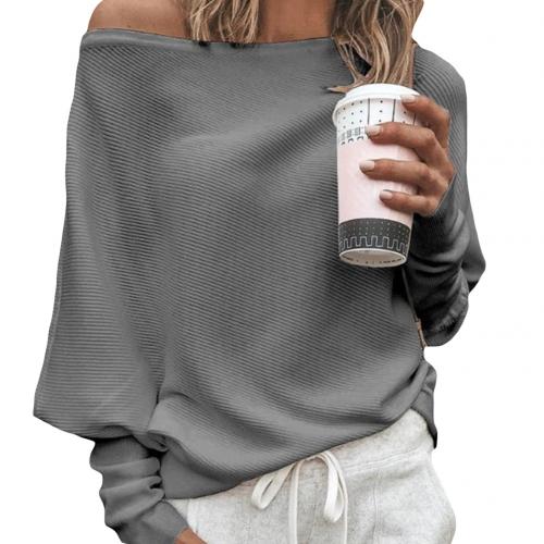Jersey de Punto con Hombros Descubiertos para Mujer | Ideal para Ocasiones Informales
