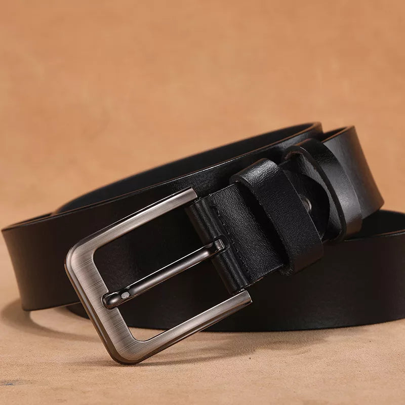 Cinturón de Talla Grande con Hebilla Larga para Hombres | Ideal para Uso Diario y Formal