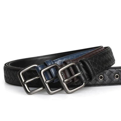 Cinturón Trenzado para Hombres | Ideal para Uso Diario y Formal