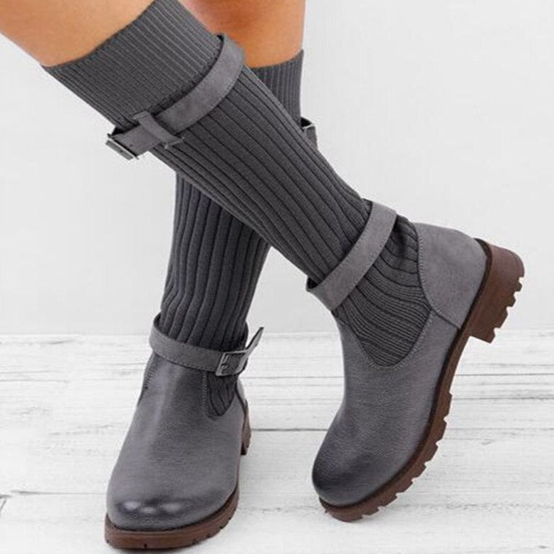 Botas De Uso Diario Con Ajuste Elástico Para Adultos | Ideal Para Uso Diario