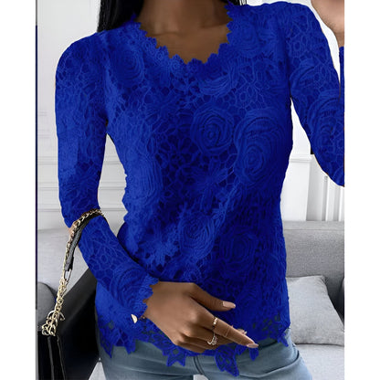 Blusa Con Escote Redondo Para Mujer | Ideal Para Uso Profesional Y Diario