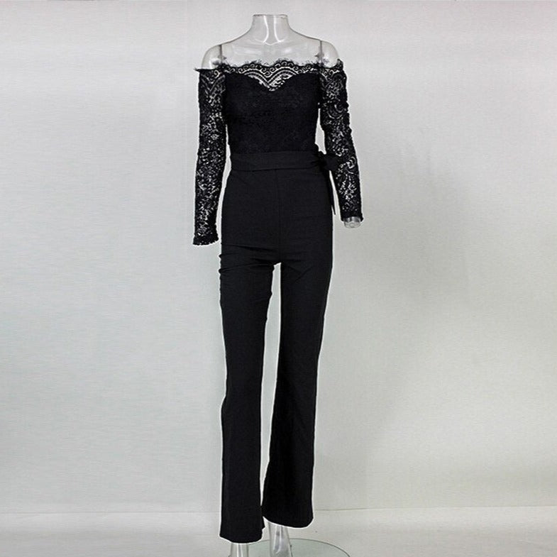 Mono Ajustado Con Detalles De Encaje Para Mujer | Ideal Para Eventos Y Reuniones