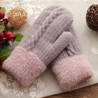 Manoplas Con Acabado Tejido Para Adultos | Ideales Para Invierno