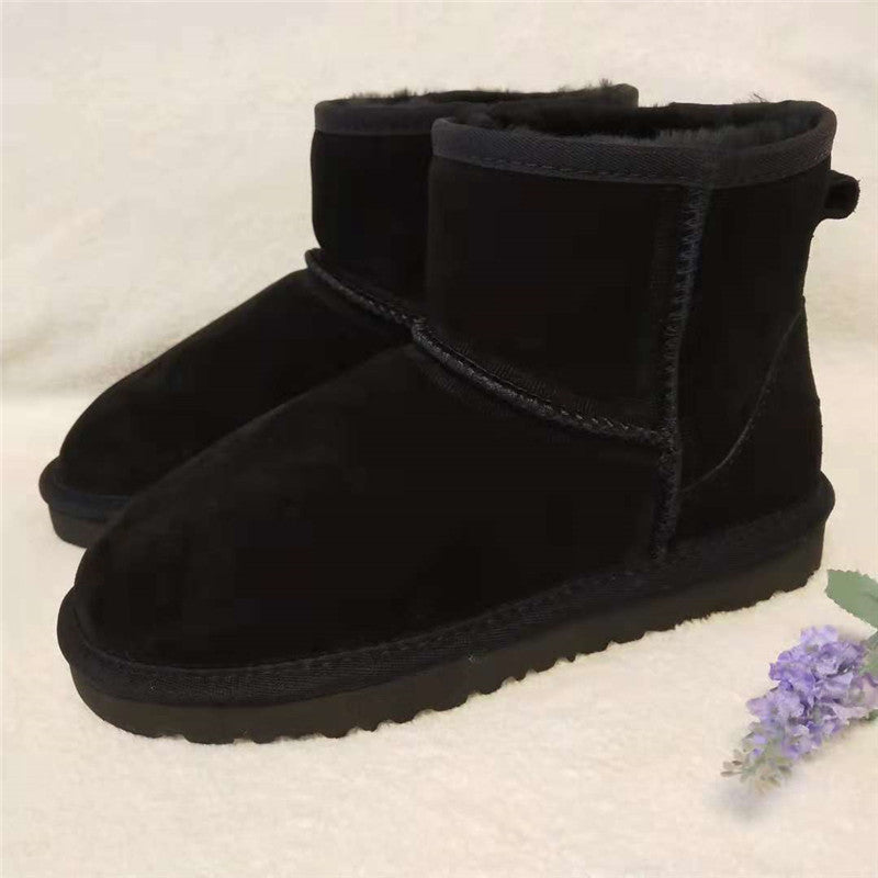 Botas De Nieve De Caña Baja Para Mujer | Ideal Para Temporada De Invierno