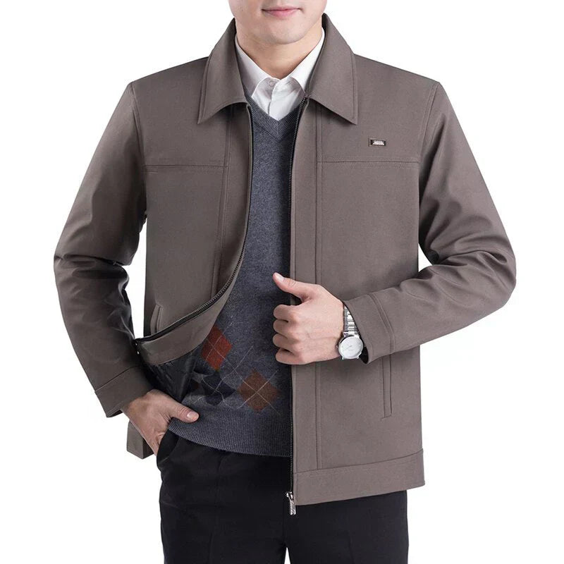 Chaqueta Con Solapa Y Corte Adaptado Para Adultos | Ideal Para Uso Diario O Semi-formal