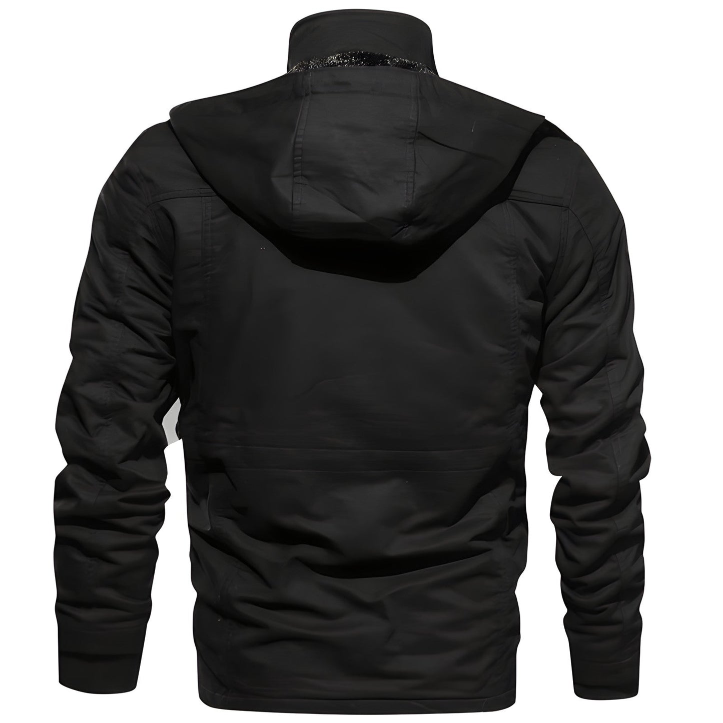 Chaqueta Táctica Con Múltiples Bolsillos Y Mangas Elásticas Para Hombre | Ideal Para Uso Diario Y Actividades Exteriores